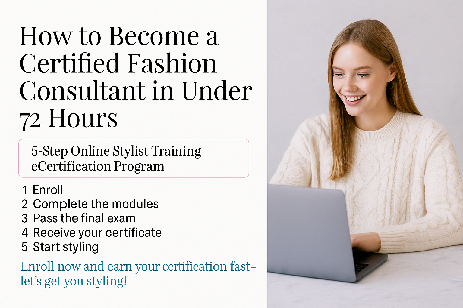 How to Become a Certified Fashion Consultant in Under 72 Hours