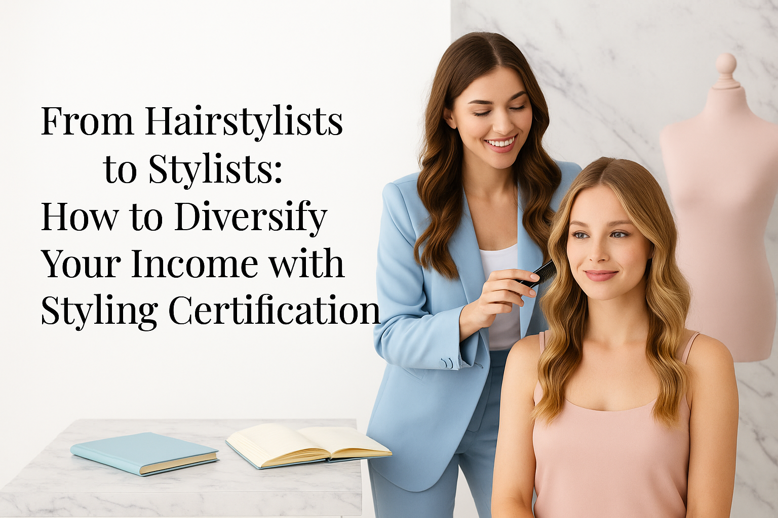 From Hairstylists to Stylists: How to Diversify Your Income with Styling Certification
