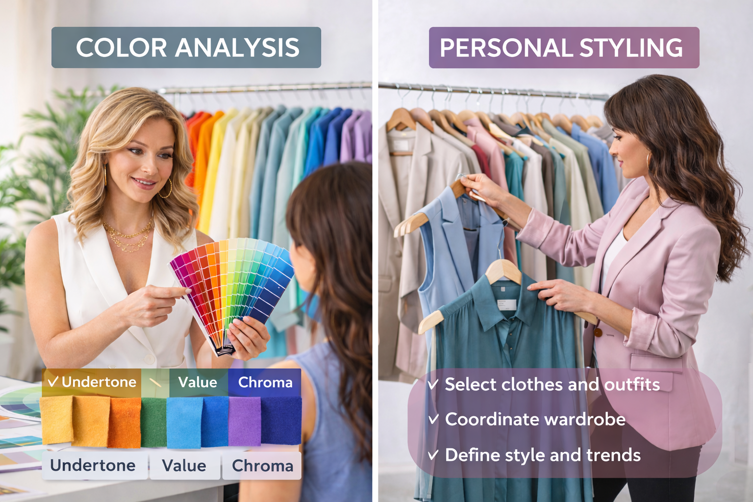 Color Analysis vs Personal Styling: The Foundation of Professional Image Consulting