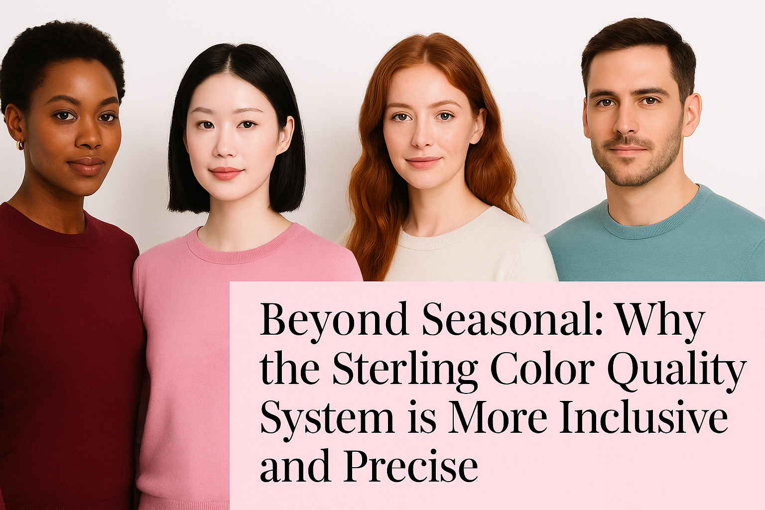 Beyond Seasonal: Why the Sterling Color Quality System is More Inclusive and Precise