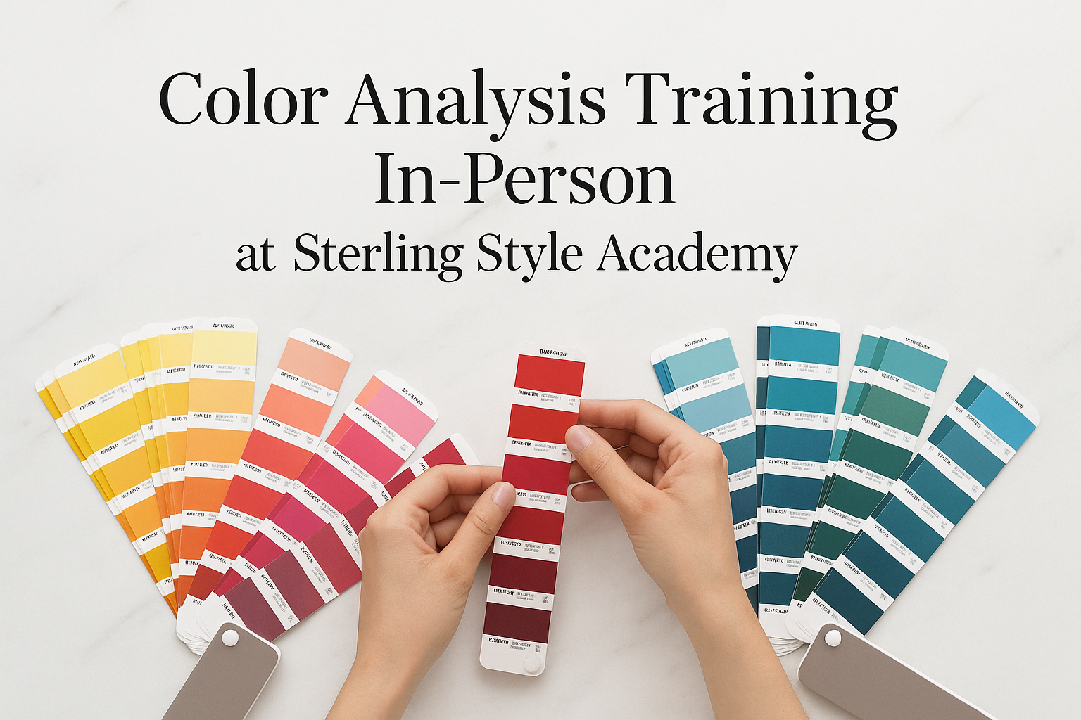 Color Analysis Training In-Person at Sterling Style Academy