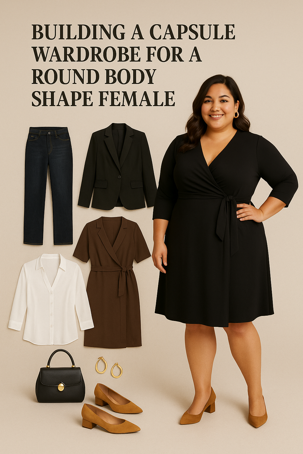How to Dress a Round Body Type Female: Practical Tips and Outfit Ideas