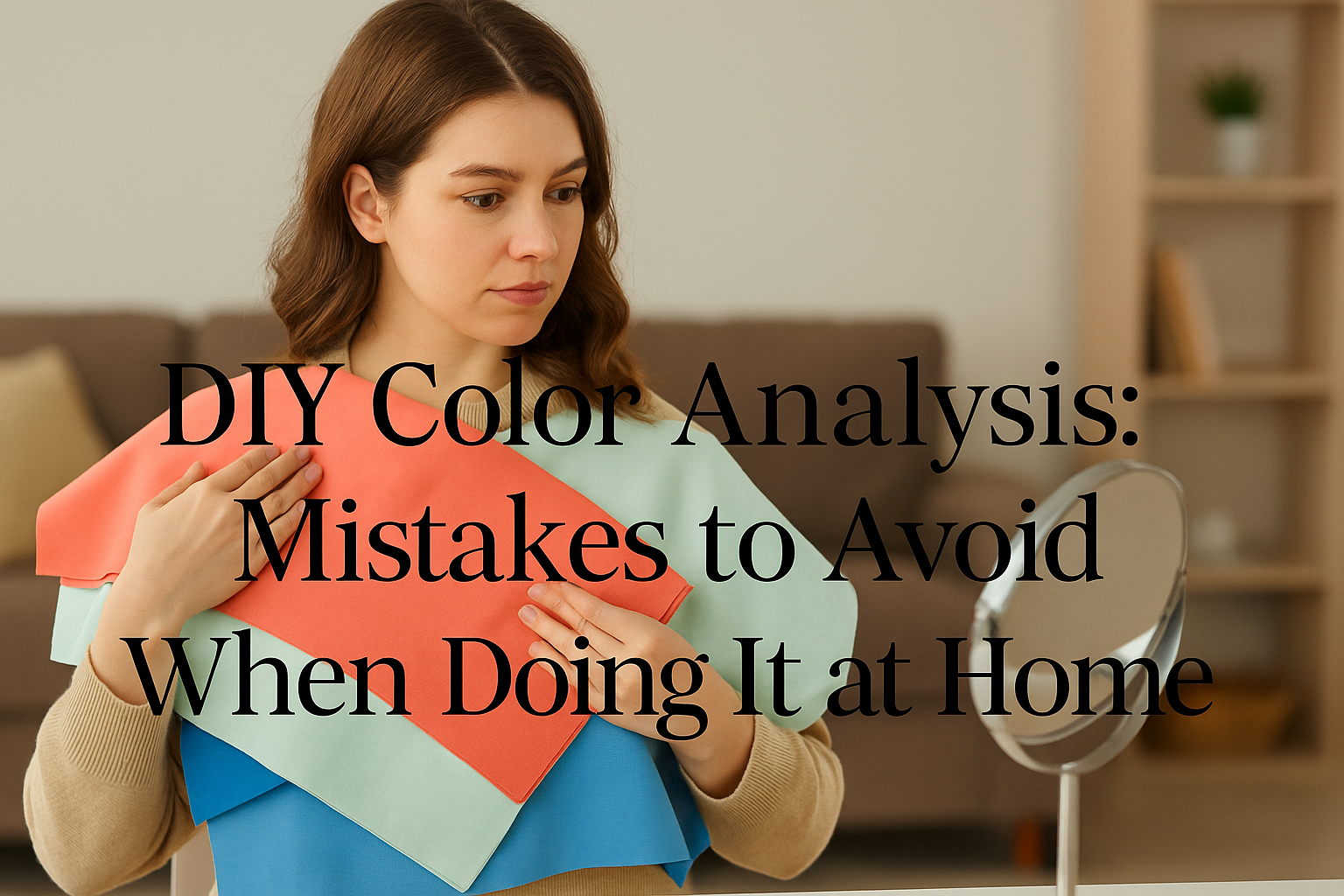 DIY Color Analysis: Mistakes to Avoid When Doing It at Home
